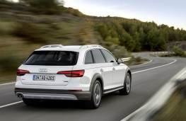 Audi A4 allroad quattro, 2016, rear, action