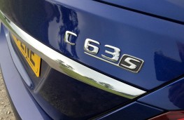 Mercedes-Benz C 63 AMG, boot badge