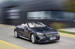 Mercedes-AMG S 65 Cabriolet, 2016, front, action