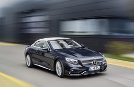 Mercedes-AMG S 65 Cabriolet, 2016, hood up, front