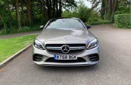 Mercedes AMG C43 4MATIC Coupe, 2019, nose
