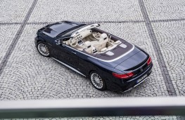 Mercedes-AMG S 65 Cabriolet, 2016, hood up, overhead