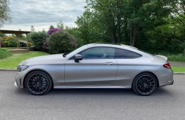 Mercedes AMG C43 4MATIC Coupe, 2019, side