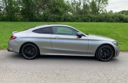 Mercedes AMG C43 4MATIC Coupe, 2019, side