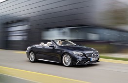 Mercedes-AMG S 65 Cabriolet, 2016, side, hood down
