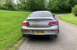 Mercedes AMG C43 4MATIC Coupe, 2019, tail