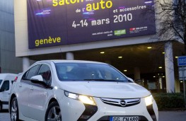 Vauxhall Ampera at Geneva Motor Show