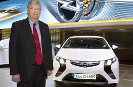 Nick O'Reilly with Vauxhall Ampera