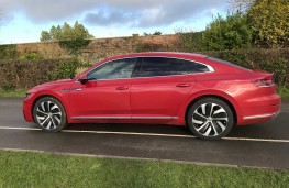 Volkswagen Arteon R-Line, 2018, side, static