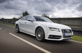 Audi S7, front, action