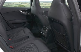 Audi S7, rear seats