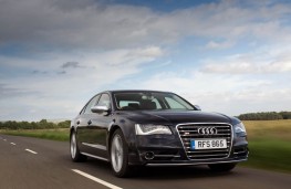Audi S8, front, action
