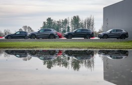 Alfa Romeo Stelvio, Balocco, 2018, line up