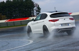 Alfa Romeo Stelvio, Balocco, 2018, skid pan