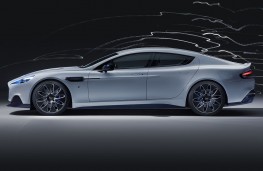 Aston Martin Rapide E side