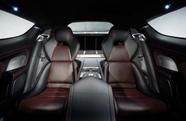 Aston Martin Rapide S rear seats