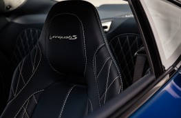 Aston Martin Vanquish S seat detail