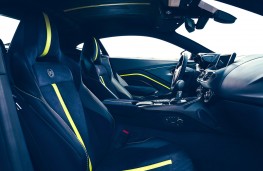 Aston Martin Vantage AMR cockpit