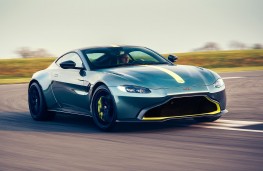 Aston Martin Vantage AMR front action