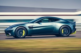Aston Martin Vantage AMR side action
