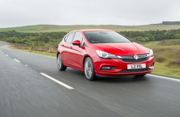 Vauxhall Astra 2015, front, action