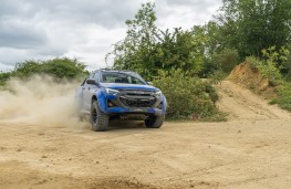 Isuzu D-Max Arctic Trucks, 2025, front, off road