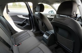 Audi A4, rear seat