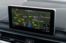 Audi A4, sat nav