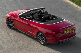 Audi A5 Cabriolet, open above