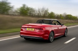Audi A5 Cabriolet, rear action