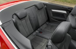 Audi A5 Cabriolet, rear seats
