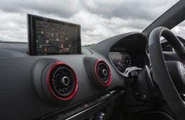 Audi RS 3 Saloon, dash detail