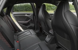 Audi RS 3 Saloon, rear seats