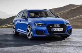 Audi RS4 Avant front static