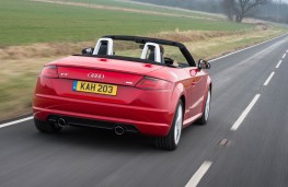 Audi TT Roadster, rear action
