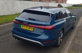 Audi A6 Avant e-tron, 2026, rear