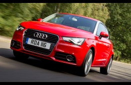 Audi A1, front, action