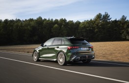 Audi RS 3 competition limited, 2026, rear, action