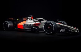 Audi Revolut R26 F1 car, 2026, side