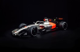 Audi Revolut R26 F1 car, 2026, side