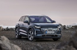 Audi Q4 e-tron SUV, 2026, front