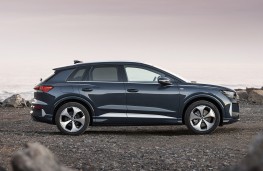Audi Q4 e-tron SUV, 2026, side