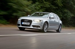 Audi A6 Avant 3.0 TDI quattro SE, front