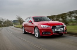Audi A4 Avant, front