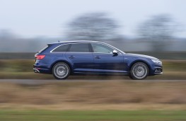 Audi S4 Avant, side, action