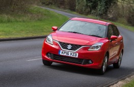 Suzuki Baleno, front, action