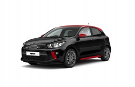 Kia Rio Pulse, 2017, black, front