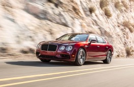 Bentley Flying Spur V8 S, 2016, side
