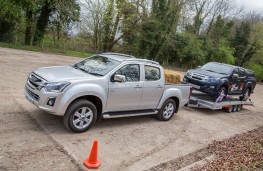 Isuzu D-Max, 2017, towing