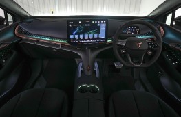 Cupra Tavascan, 2025, ambient light, blue